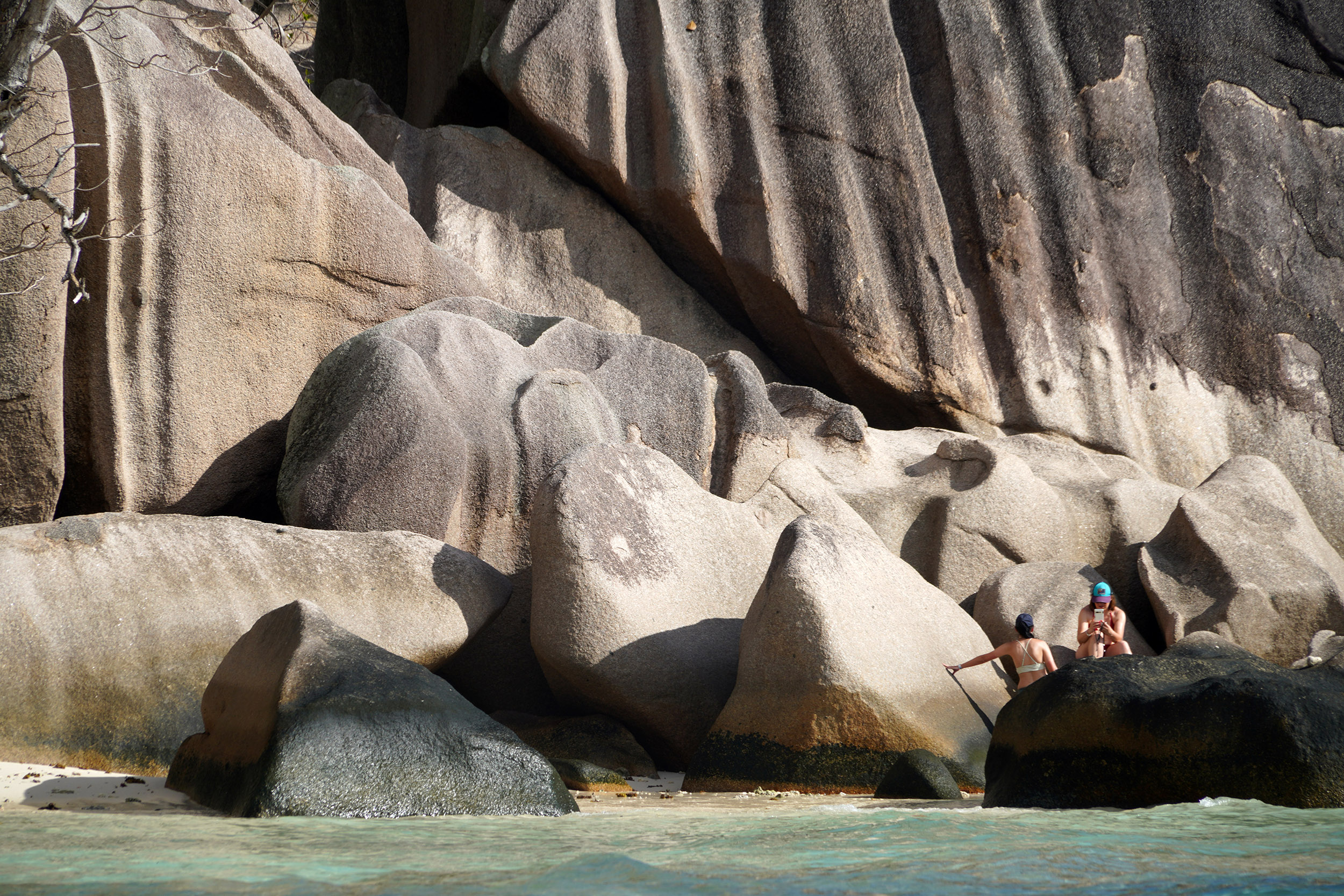 Anse Côte d'Argent de La Digue aux Seychelles