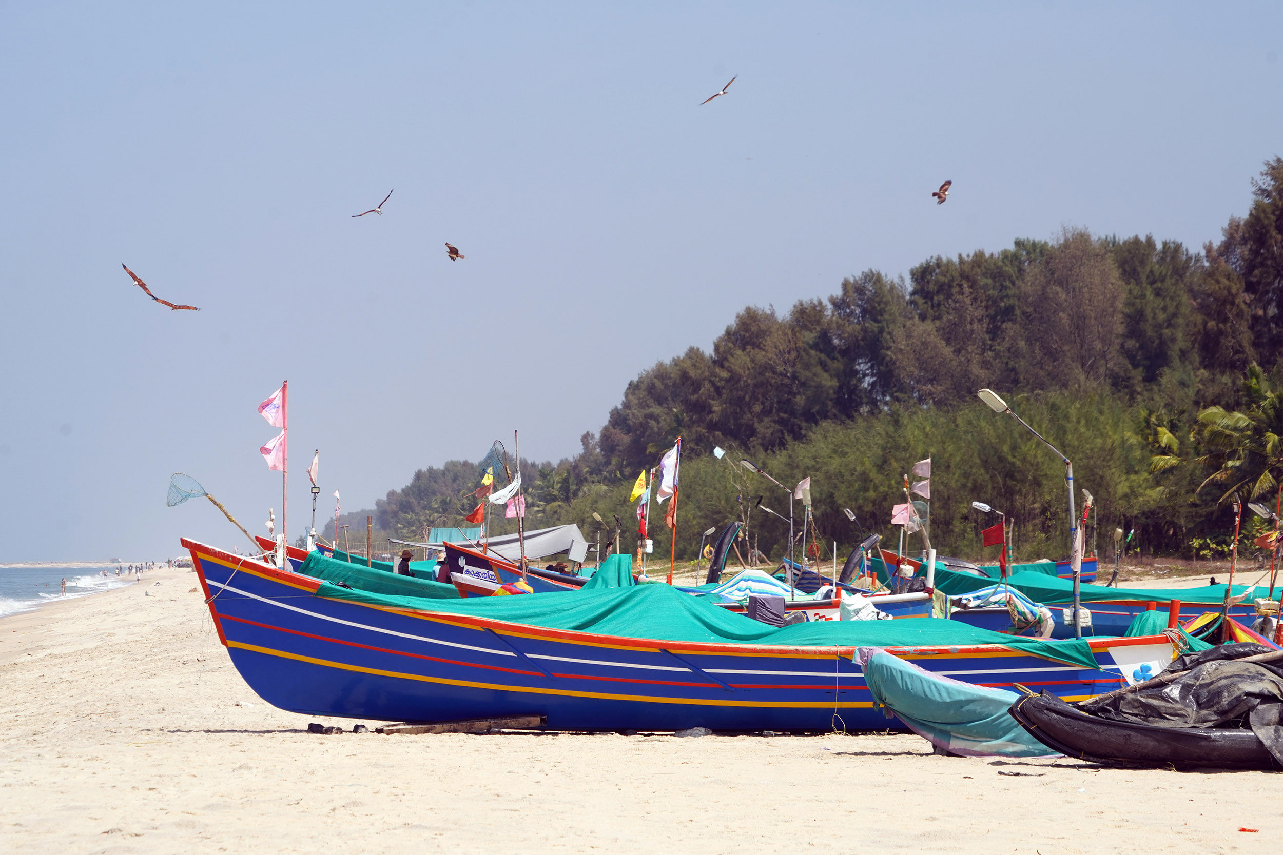 Plage de Mararikulam - Kérala