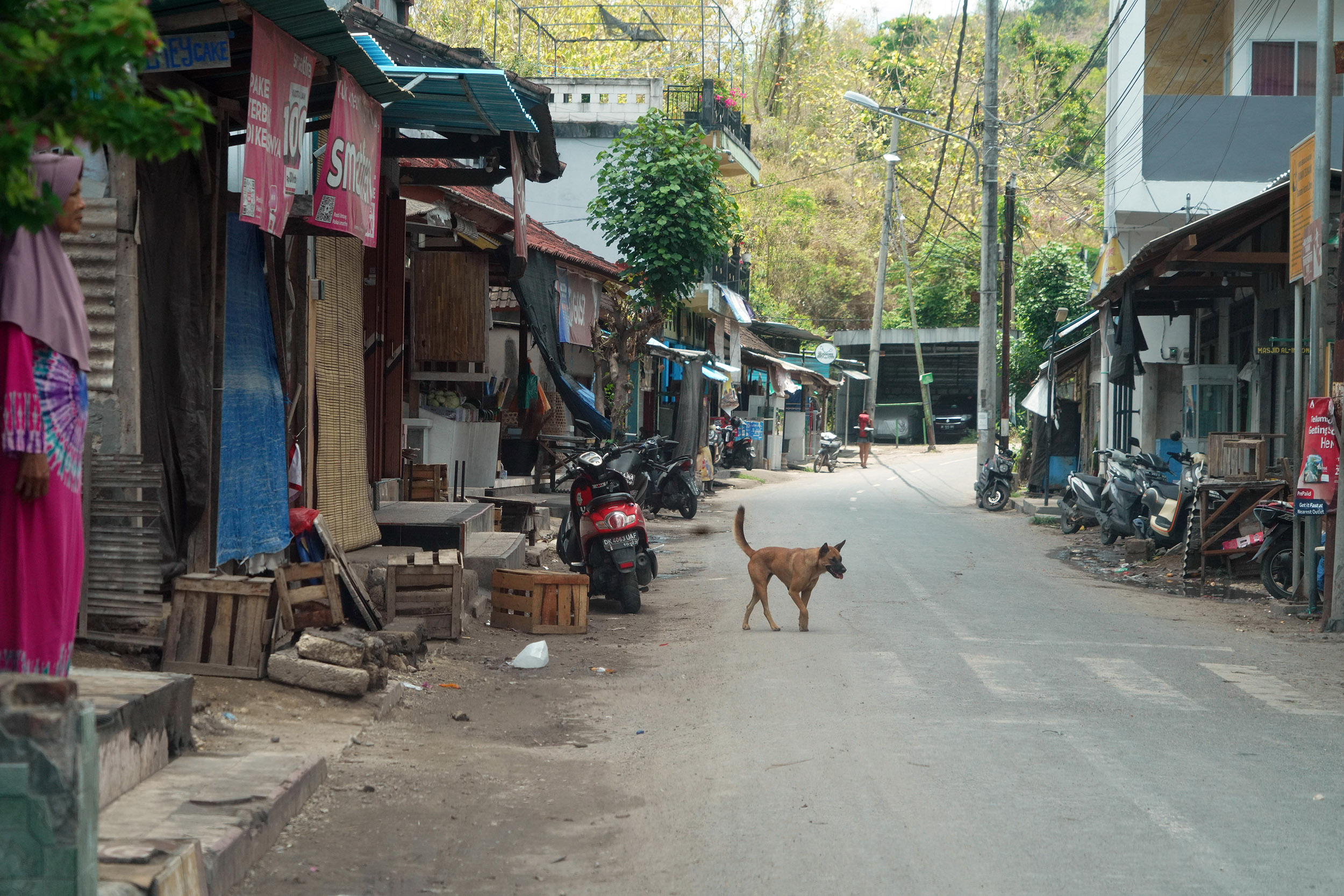 Village de Toyapakey sur l'Ile de Nusa Penida