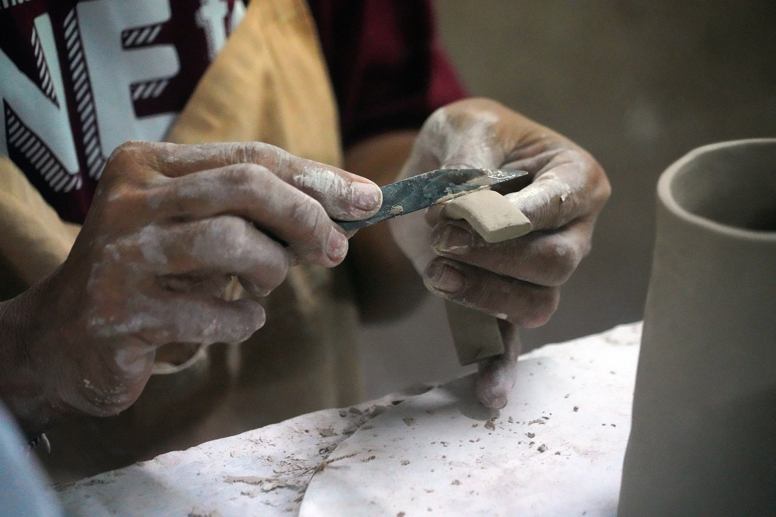 Fabrique de poteries à Pejaten