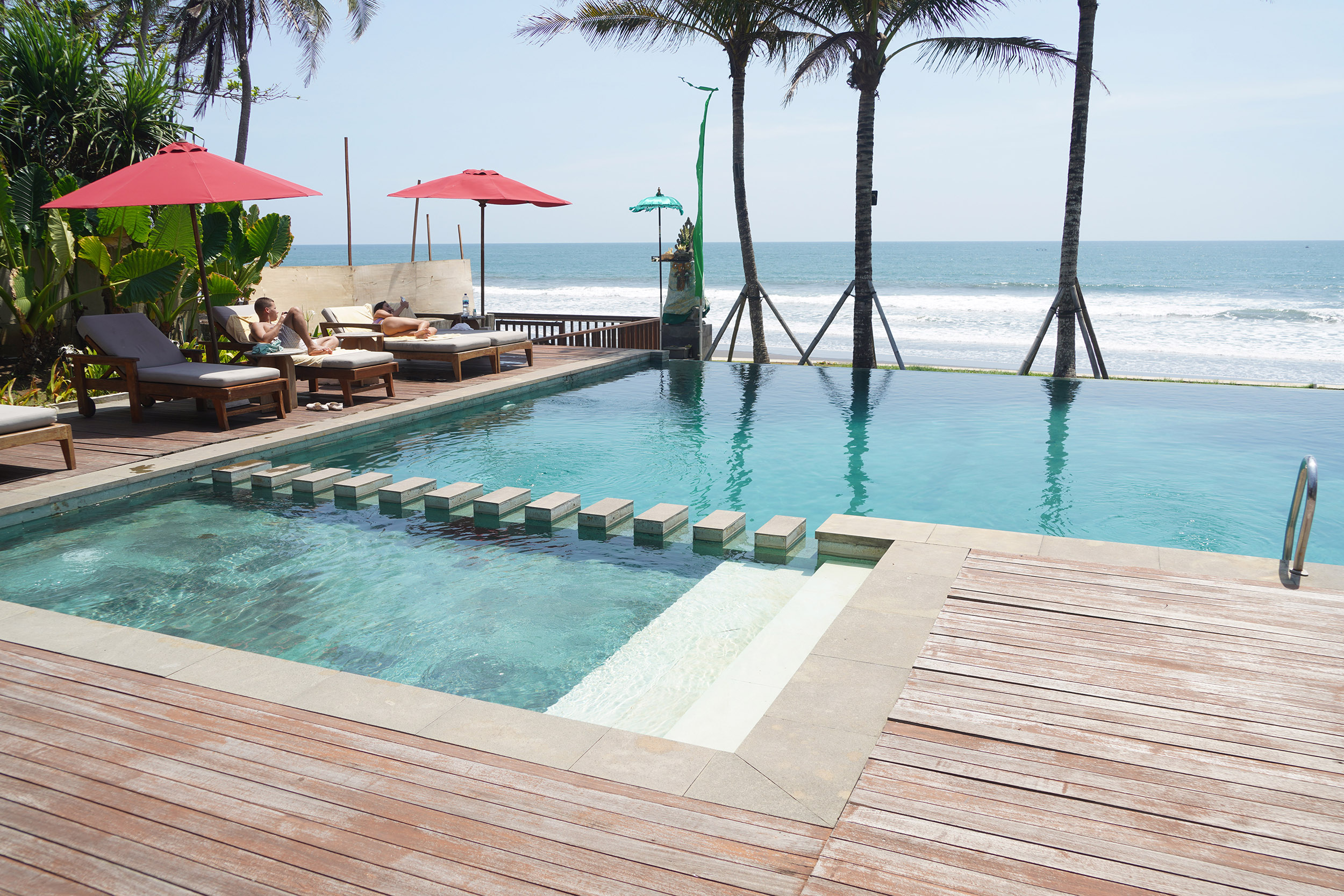 Sur la côte prés de  Balian