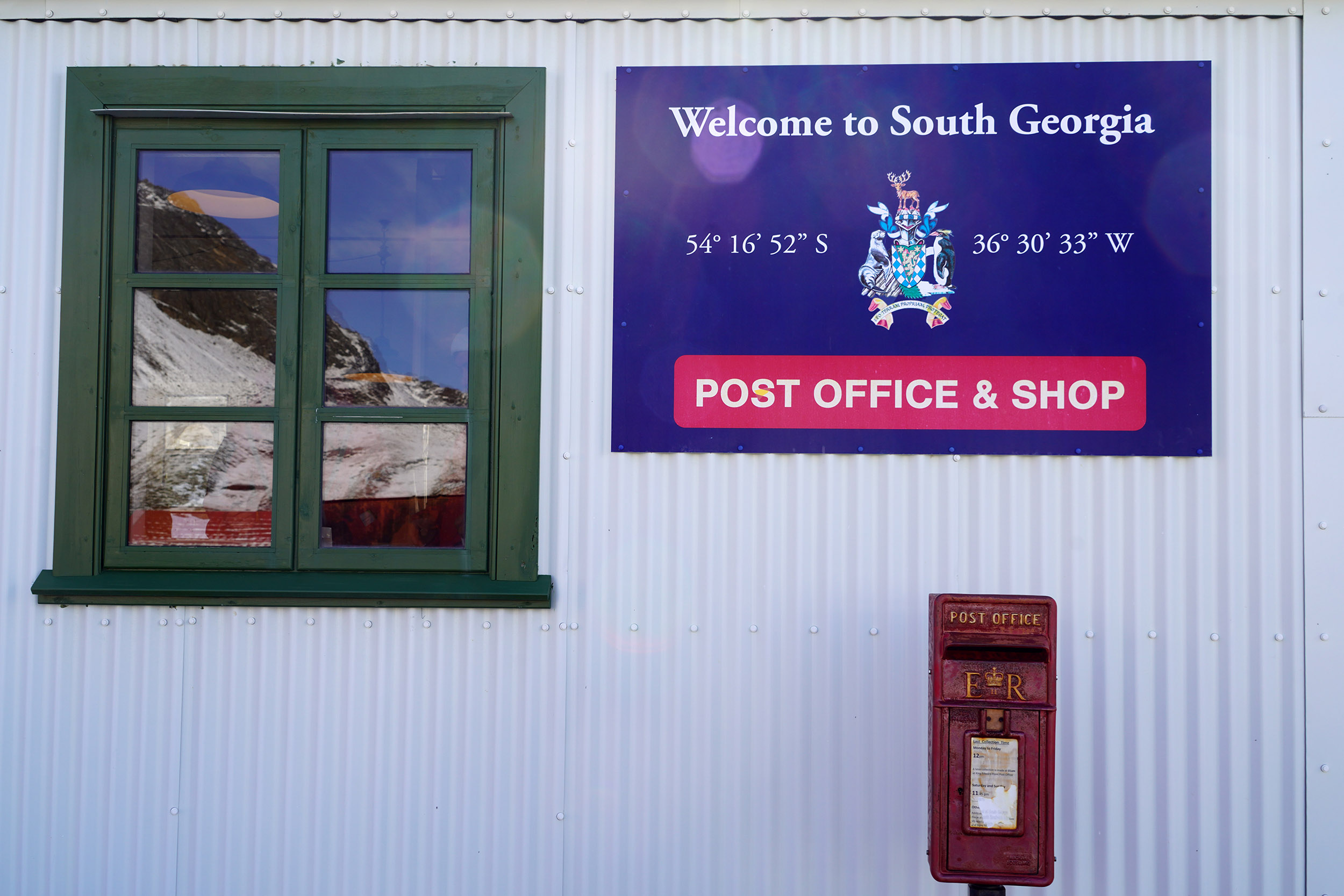 Le bureau de poste de Grytviken