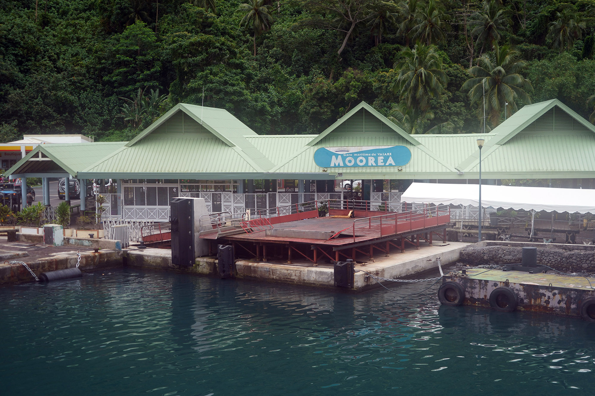 Quai des terres - Ile de Moorea