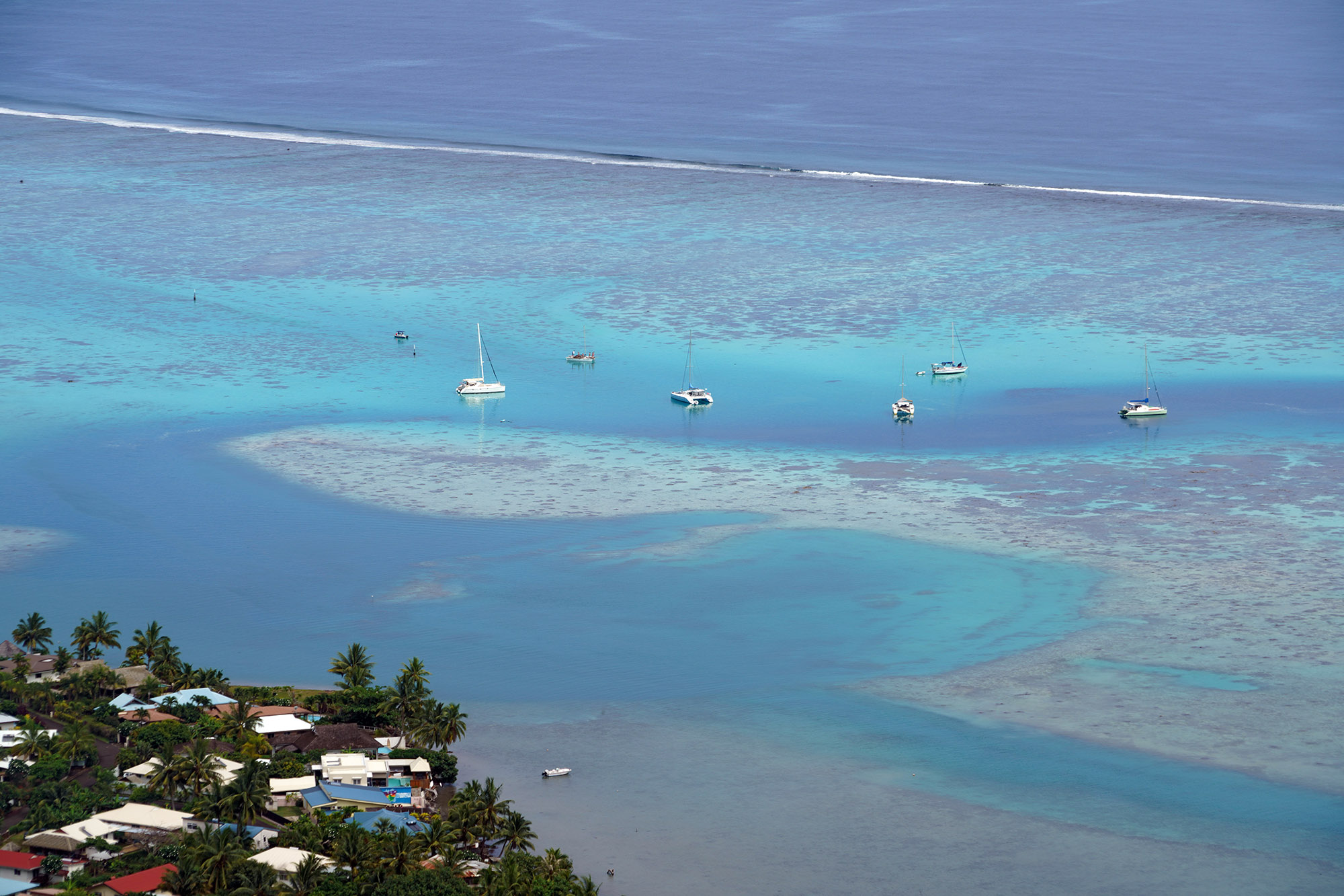Lagon de l'ile de Moorea