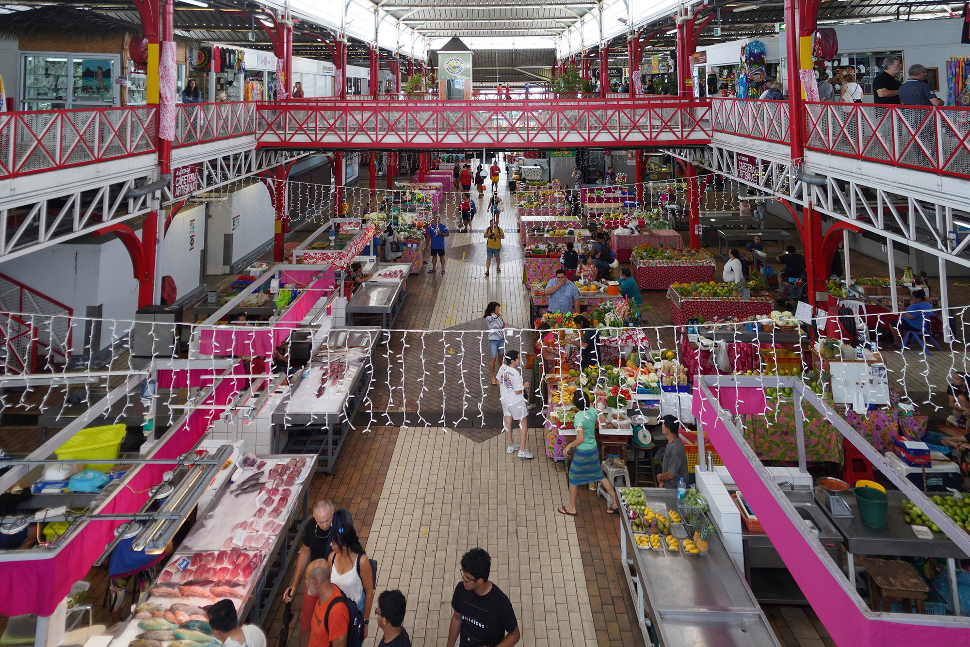 Marché couvert de Papeete