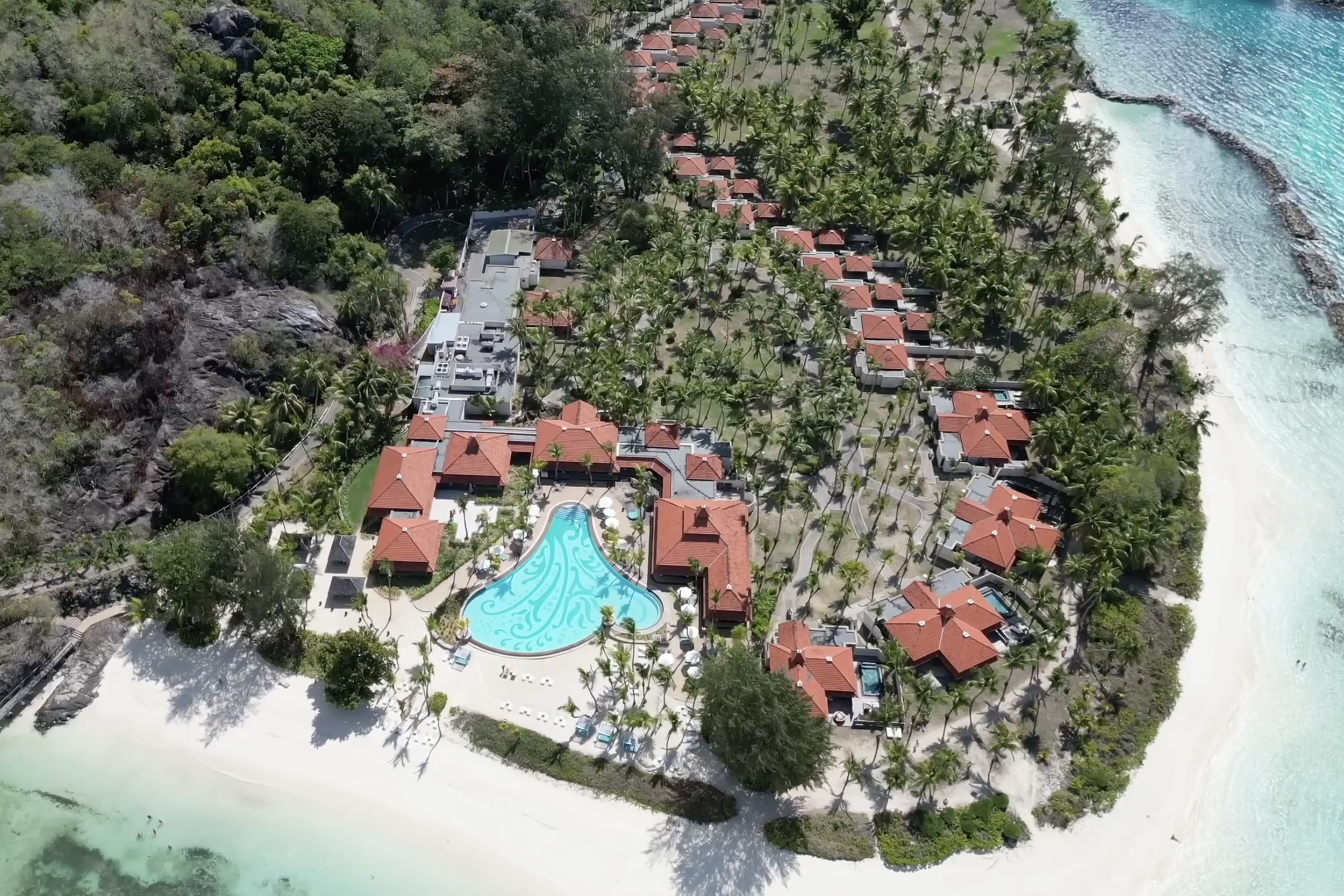 Club Med des Seychelles sur l'ile Saint Anne