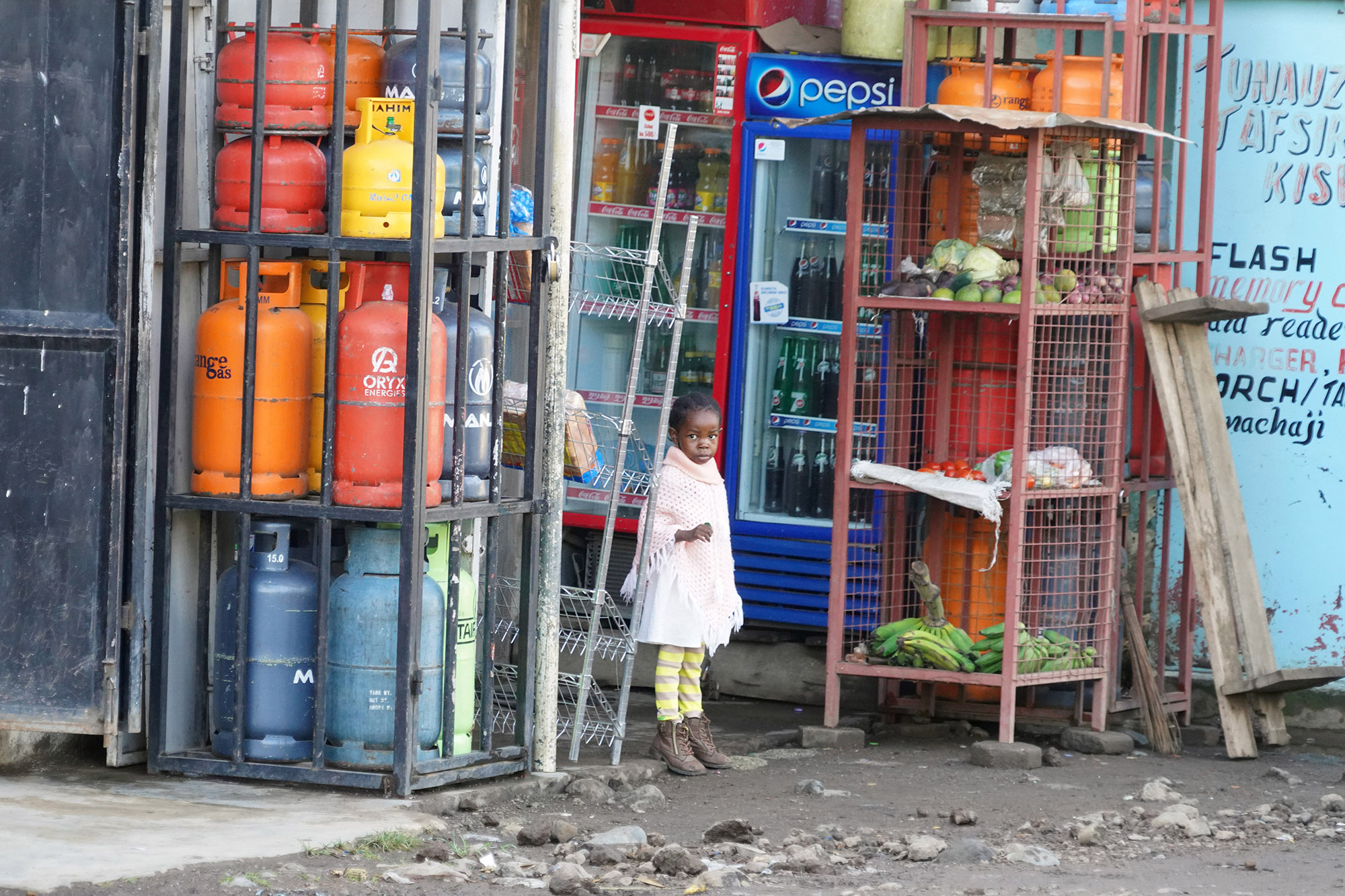 A la sortie d'Arusha