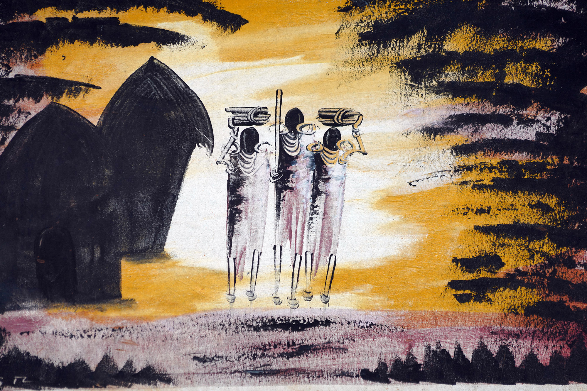 Peinture Tanzanienne