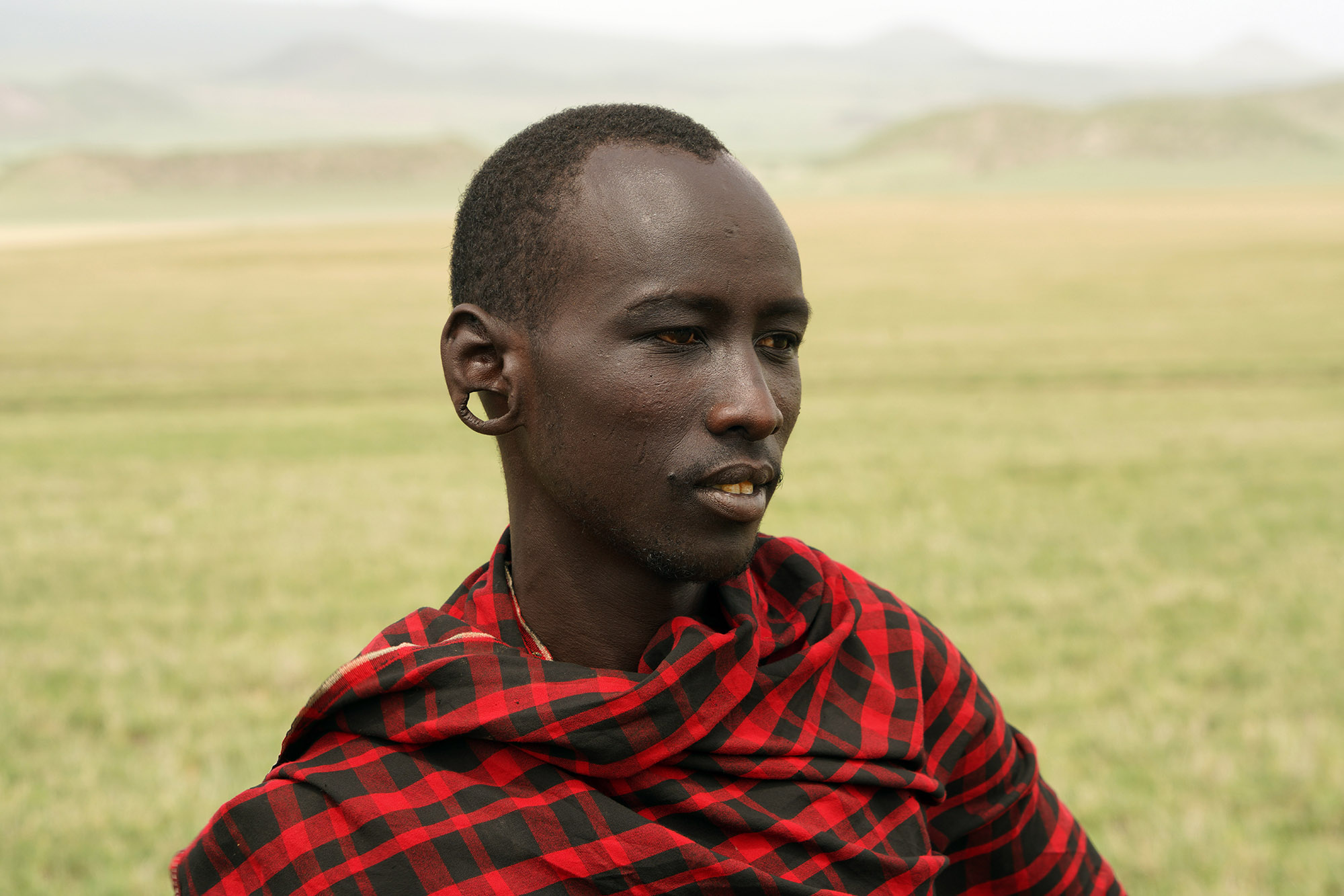 Un Massaï venu de nulle part , nous rend visite