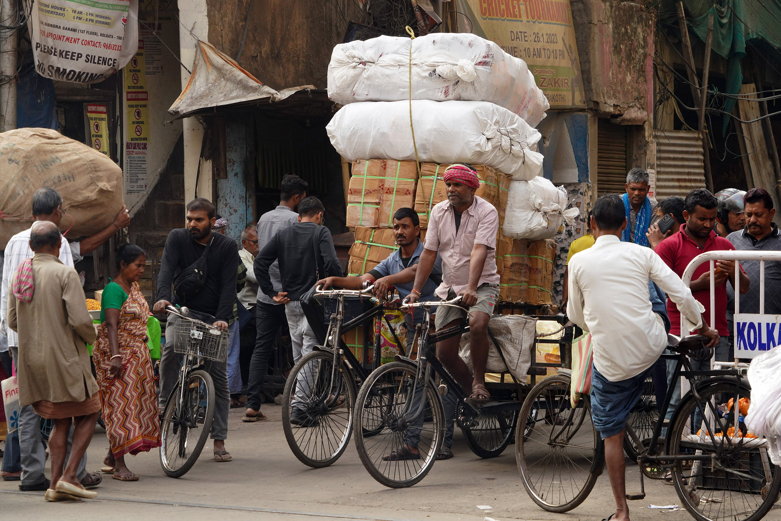 Les rues de Kolkata
