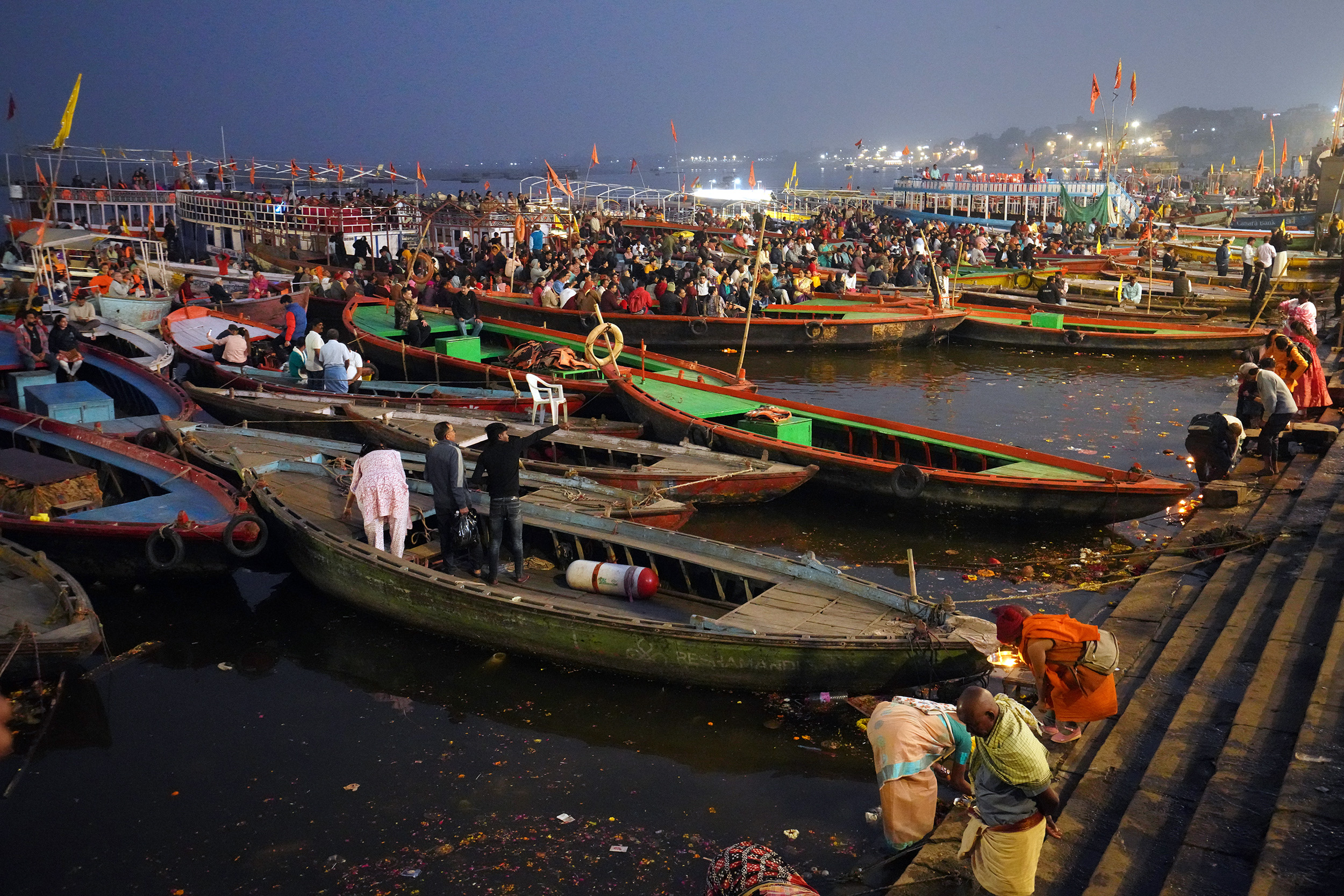 Sur les rives du Gange - Varanasi