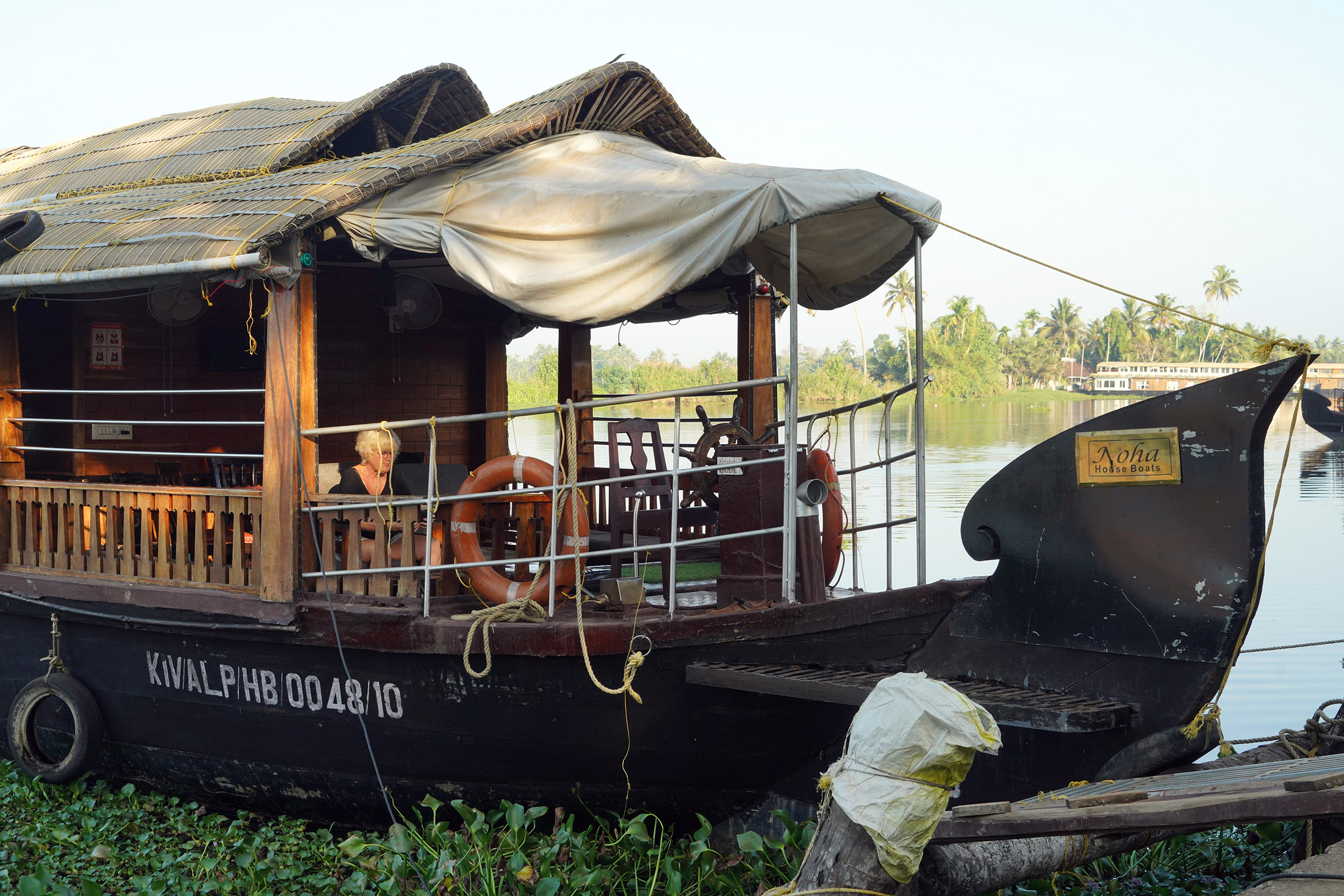 Monde lagunaire des Backwater - Kérala