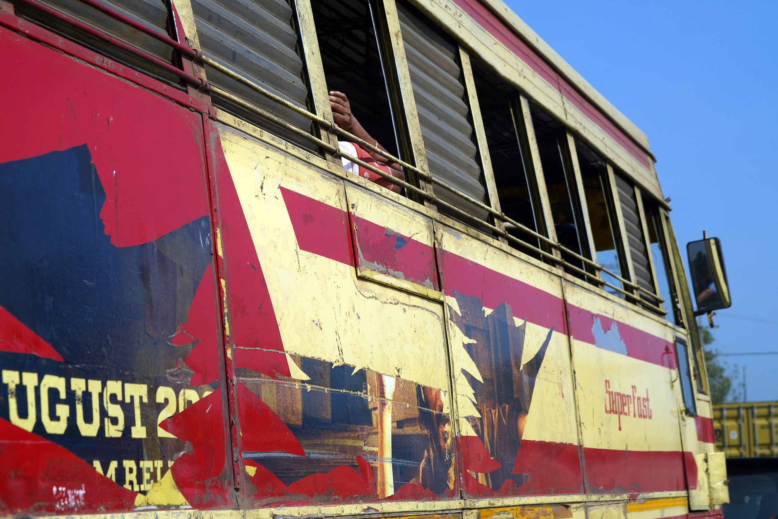 Sur la route de Mararikulam - Kérala