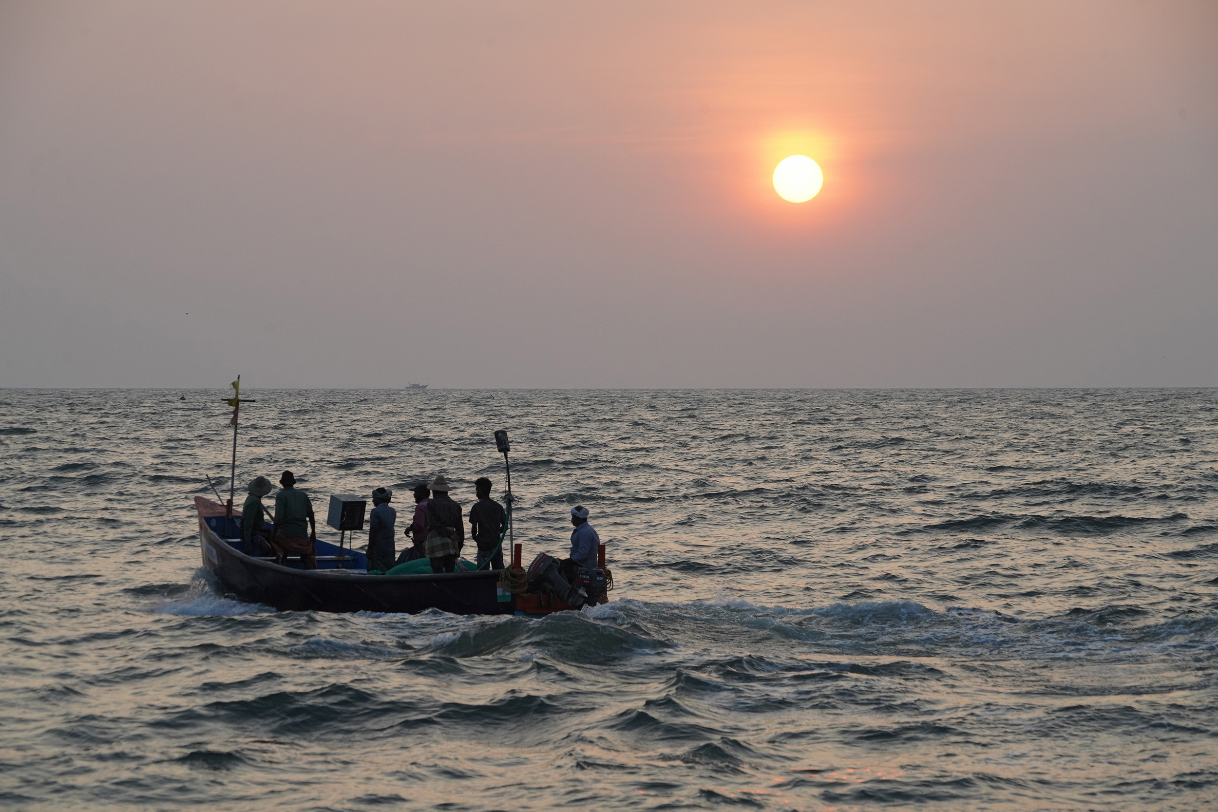 Plage de Mararikulam - Kérala