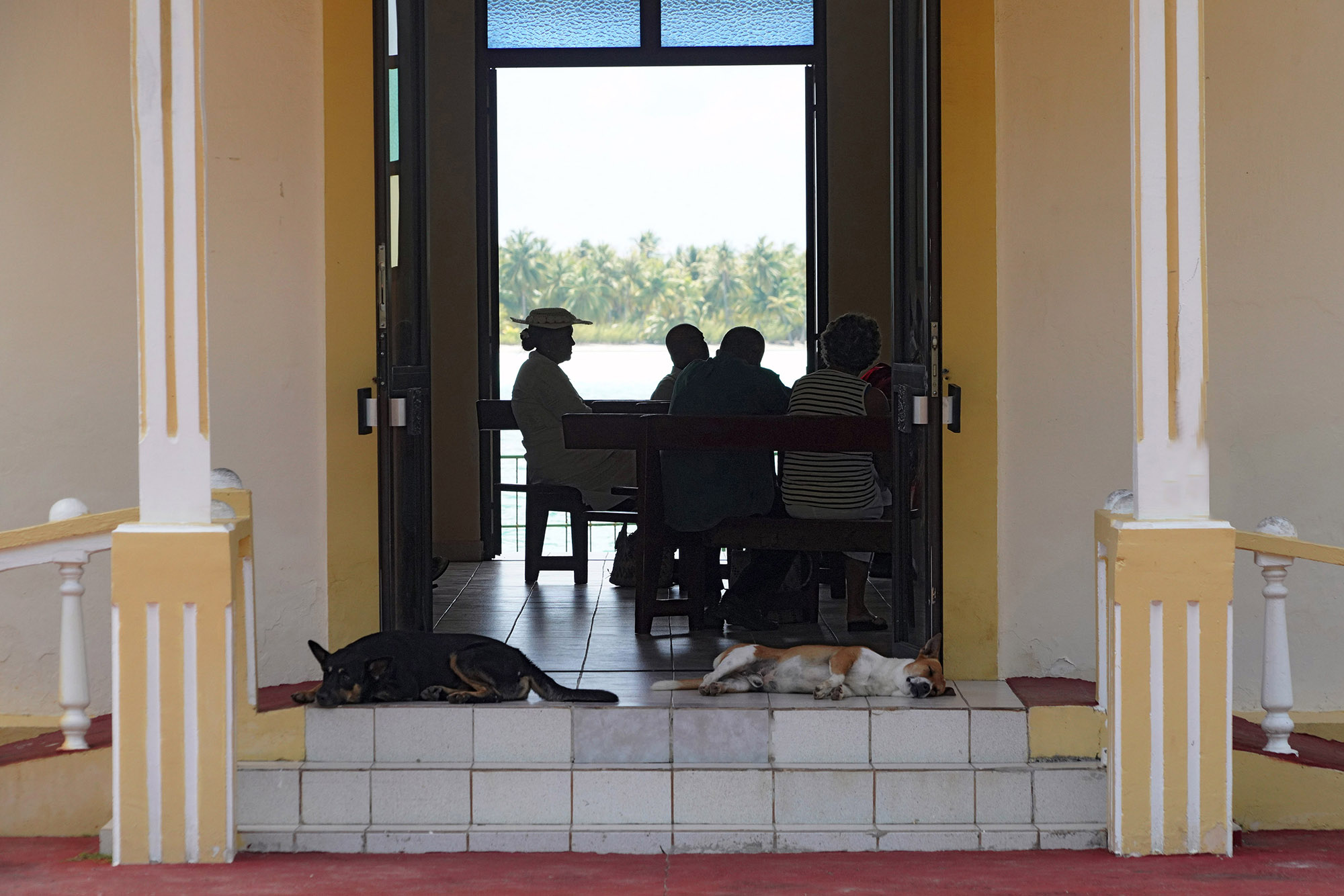 Temple protestant de Vaiea - Ile de Maupiti