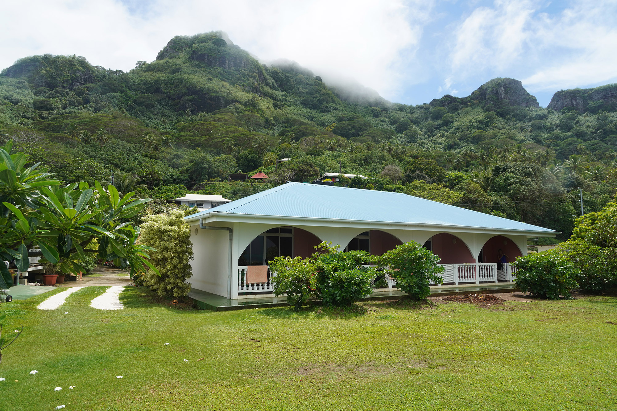 Notre pension Tautiare Village - Ile de Maupiti