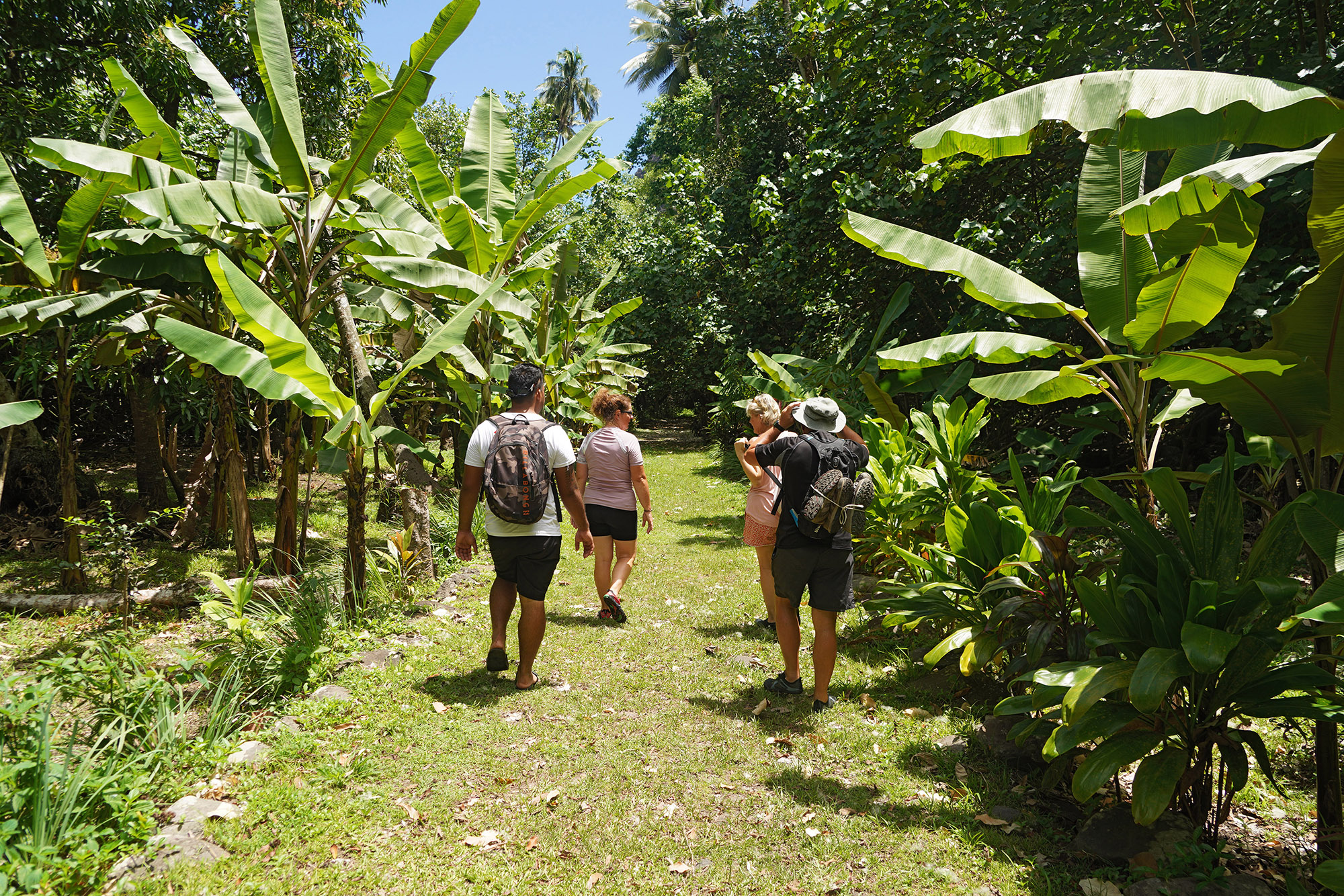 Retour vers la baie d'Hakatea - Ile des Nuku Hiva