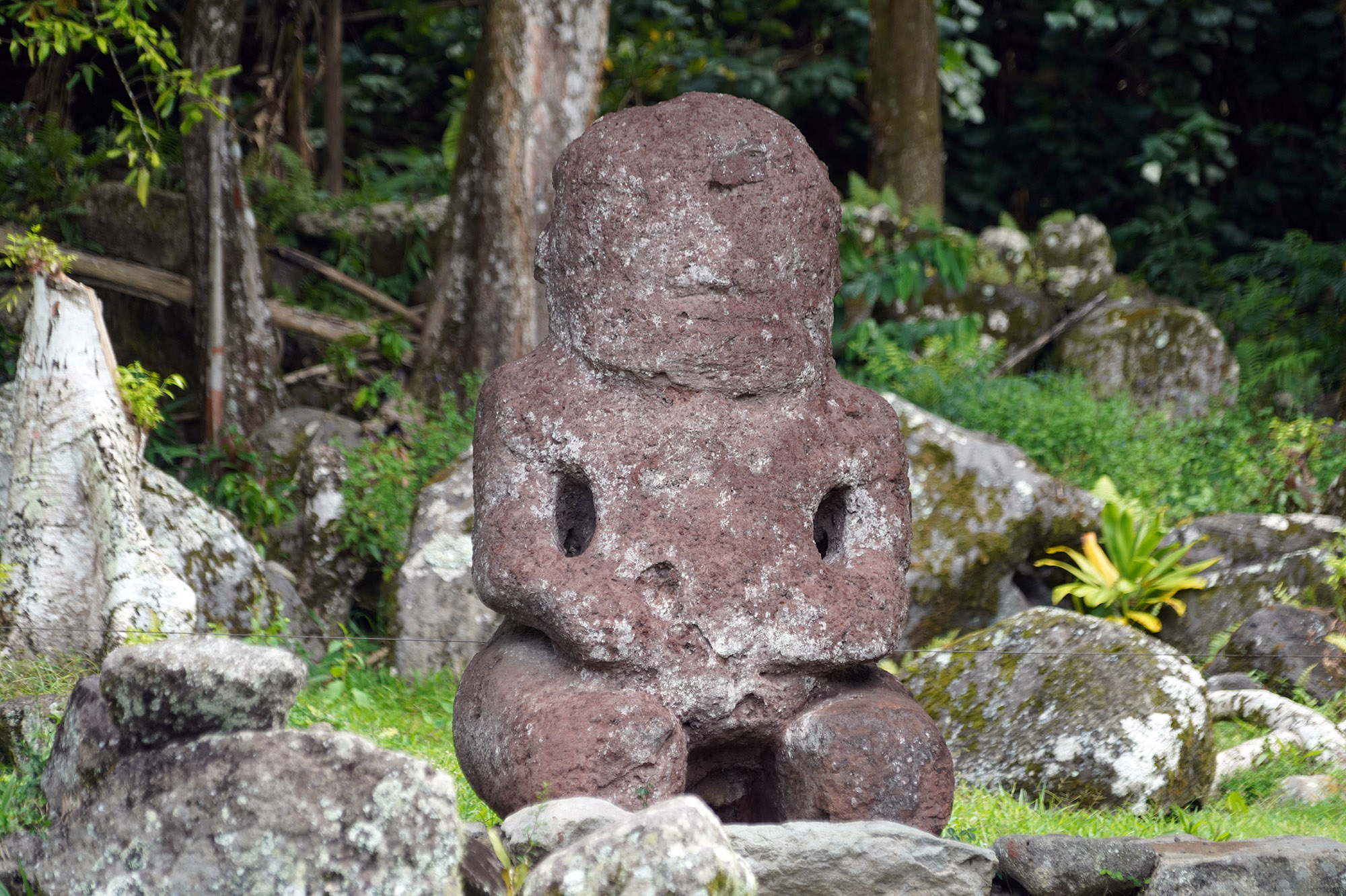 Site archéologique de Lipona - Ile de Hiva Oa