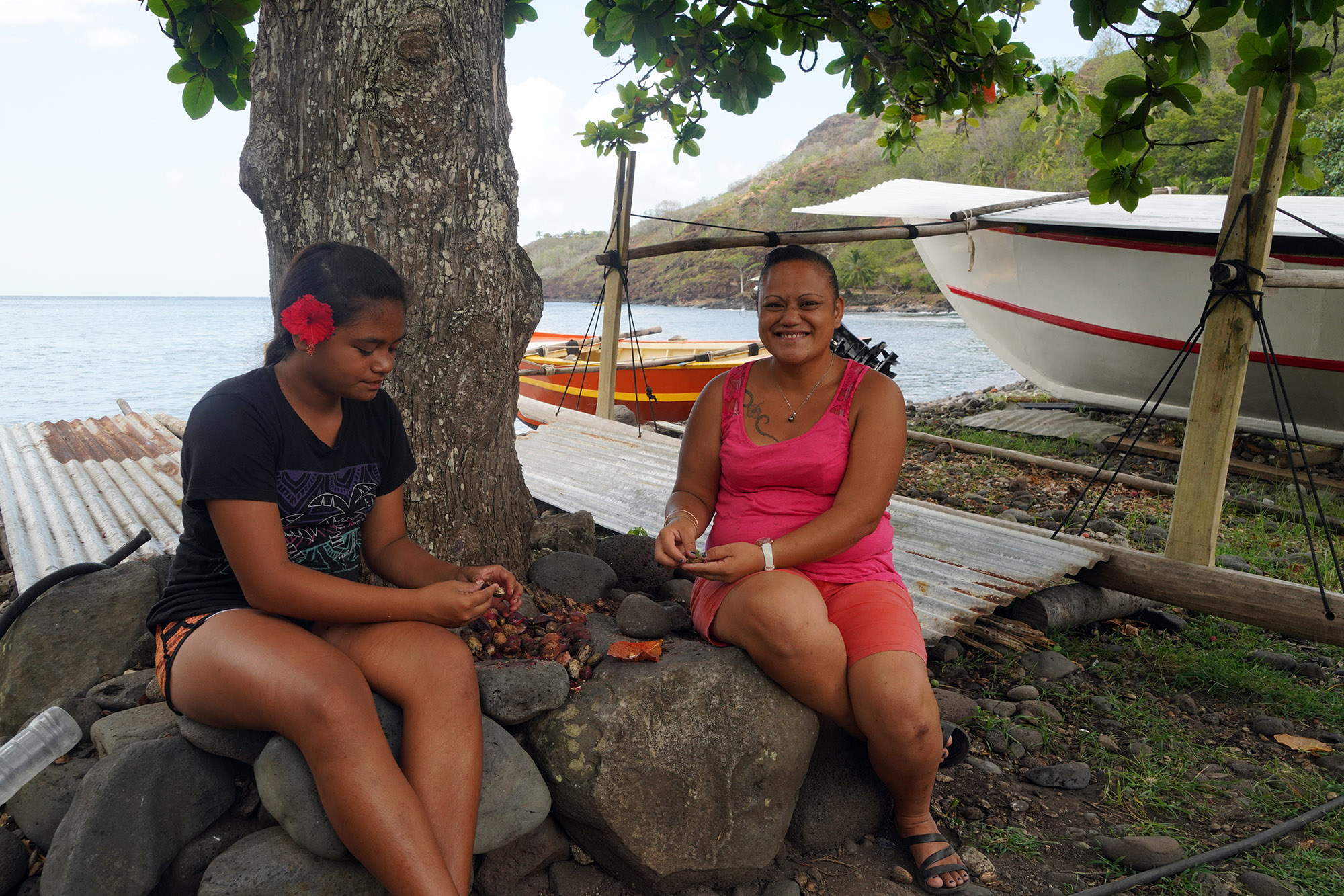 Village de Hanaiapa - Ile de Hiva Oa