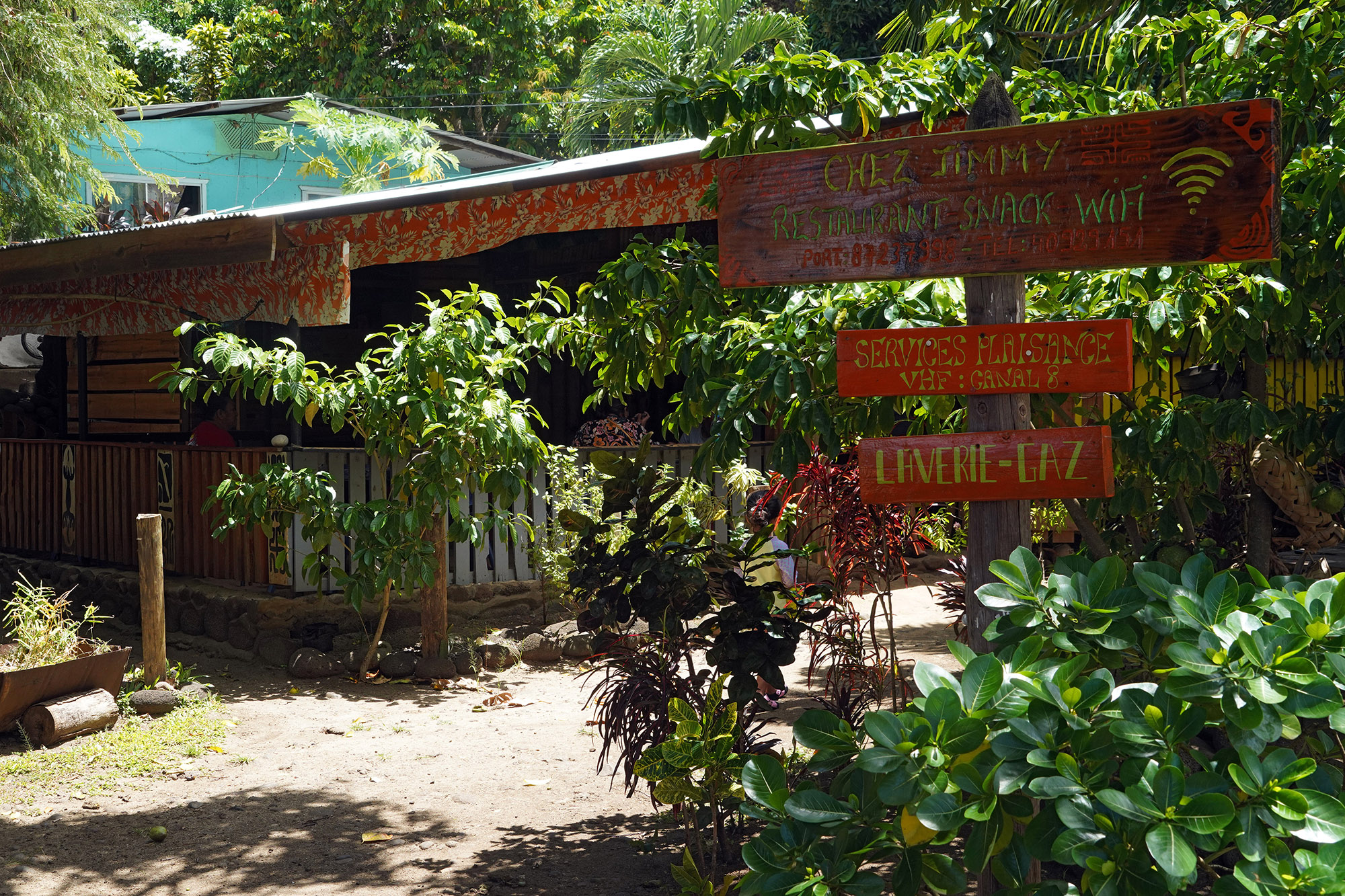 Restaurant du bout du monde - Ile de Tahuata