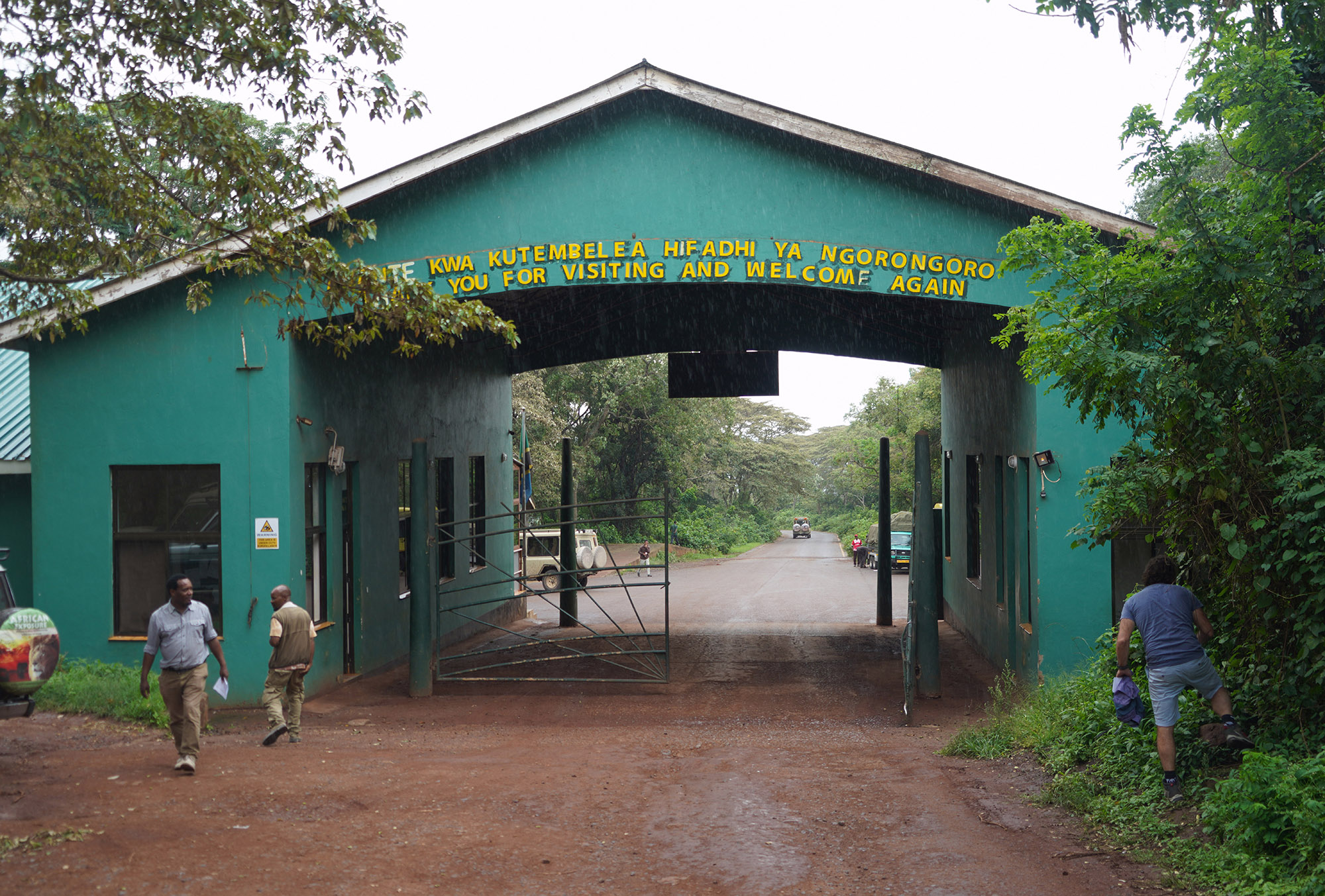 Sortie du parc de NgoroNgoro